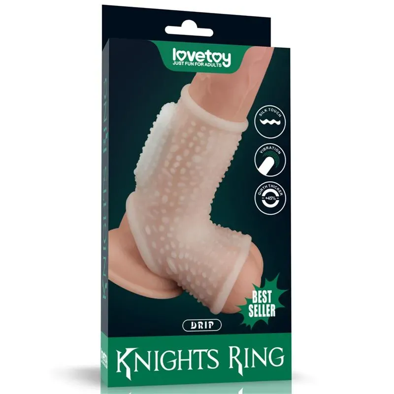 Funda el Pene y Testículos con Vibración Drip Knights – Fundas Pene