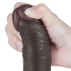 Dildo Dual Layer Piel Delizante 8
