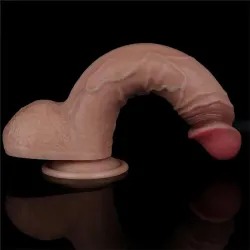 Dildo Dual Layer Silicona 9