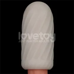 Knights Ring Funda para el Pene y Estimulador Spiral
