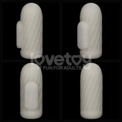 Knights Ring Funda para el Pene y Estimulador Spiral