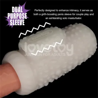 Knights Ring Funda para el Pene y Estimulador Drip