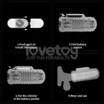 Knights Ring Funda para el Pene y Estimulador Drip