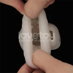 Knights Ring Funda para el Pene y Estimulador Wavy