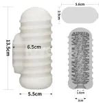 Knights Ring Funda para el Pene y Estimulador Wavy
