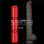 Dildo Dual Layered Articulable XXL 14.5