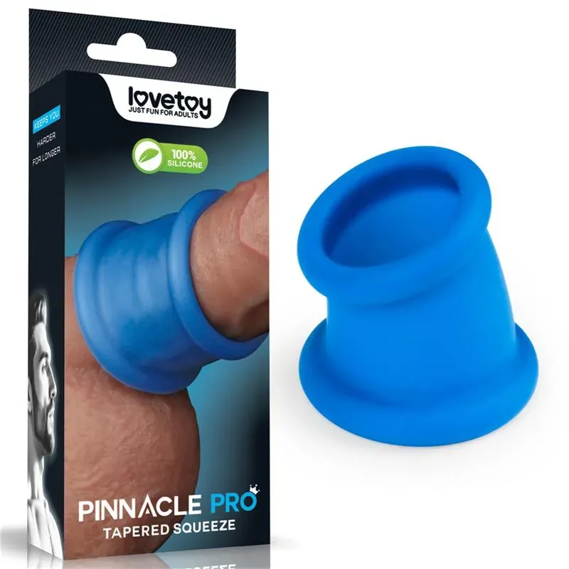 Pinnacle Pro Tapered Squeeze Stretcher Anillo para el Pene – Anillos Pene