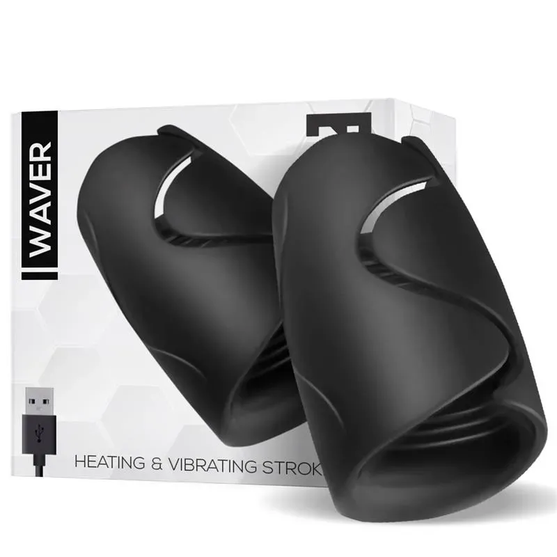 Waver Masturbador Masculino Función Calor y Vibración Flexible USB Silicona – Masturbadores Ella