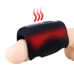 Waver Masturbador Masculino Función Calor y Vibración Flexible USB Silicona