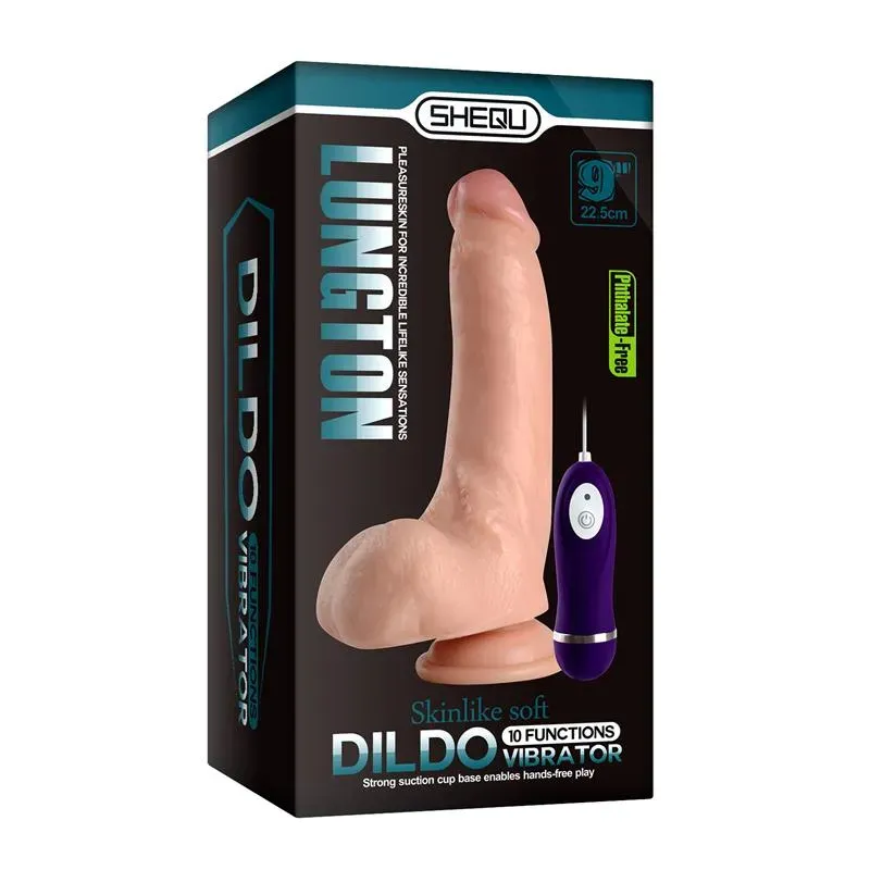Vibrador Realista Control Remoto Duke Lungton 22.5 cm – Vibradores