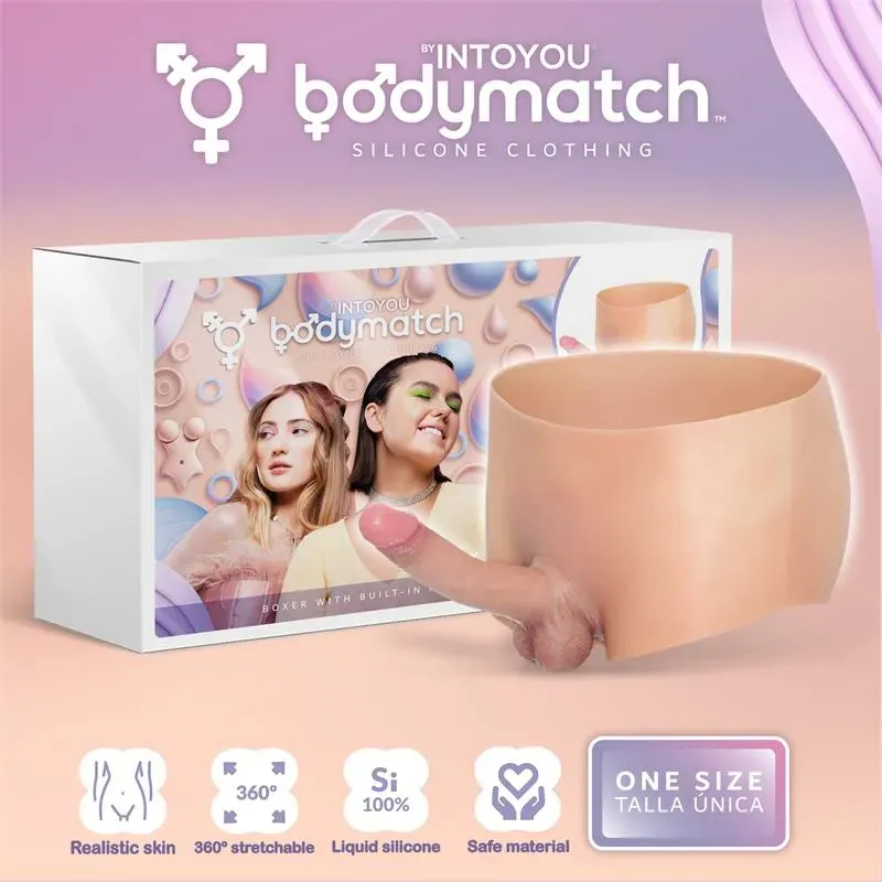 Blayke Boxer con Pene 18 cm Hiperrealista Silicona Líquida Talla Única – Lencería Erótica
