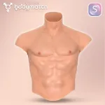 Boomax Traje Torso Masculino Hiperrealista Silicona Líquida Talla S