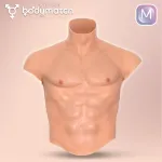 Boomax Traje Torso Masculino Híperrealista Sillicona Líquida Talla M
