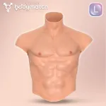 Boomax Traje Torso Masculino Hiperrealista Silicona Líquida Talla L
