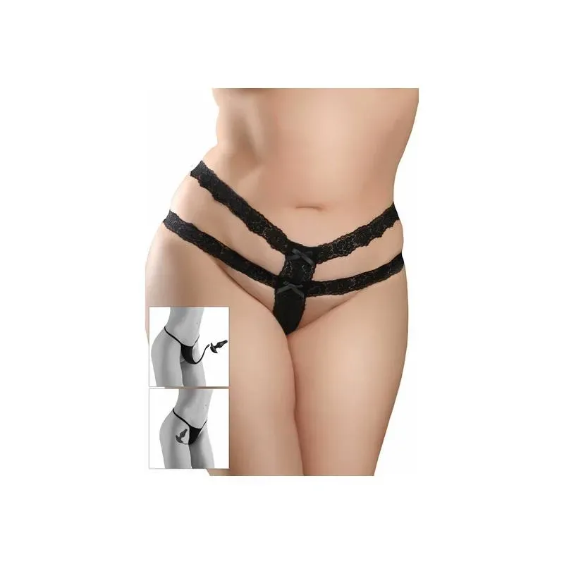 Braguita con Plug Anal Talla Única S-L – Estimuladores