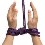Want to Play? Cuerda de Seda para Bondage 10 metros Púrpura