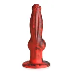 Dildo con Vibración y Thrusting Hel-Wolf