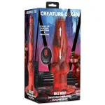 Dildo con Vibración y Thrusting Hel-Wolf