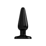 Shots Plug & Play Plug Anal Basic 10 cm Color Negro