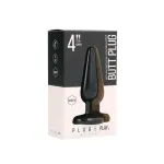 Shots Plug & Play Plug Anal Basic 10 cm Color Negro