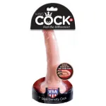 King Cock Plus Pene 7 Dual Density - Color Natural