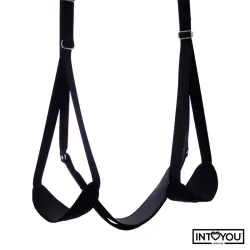 Adjustable Door Swing with Legs Support & Seat
