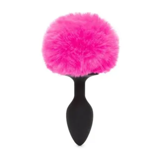 Plug Anal con Cola Color Rosa Pequeño