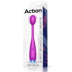 No. Twelve Estimulador Luz Led Potente Motor Silicona USB