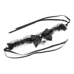 Collar con Lazo, Cascabel y Encaje