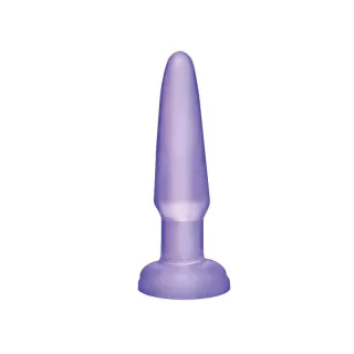 Basix Rubber Works Butt Plug Principiantes - Color Púrpura