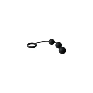 Cadena Anal con Anillo para el Pene Silicona