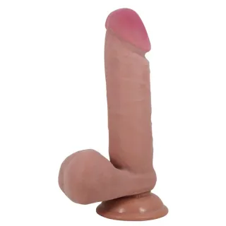 Dildo con Piel Deslizante 20.5 cm