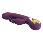 Liam Vibrador Punto G Silicona  con APP Morado