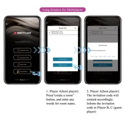 Liam Vibrador Punto G Silicona  con APP Morado