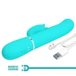 Gigi Vibrador con Licking y Thumping Turquesa