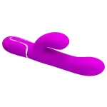 Mariana Vibrador 4en1 Silicona Fucsia