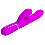 Mariana Vibrador 4en1 Silicona Fucsia
