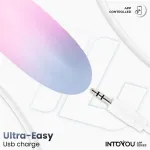Huevo con APP Silicona Doble Capa Azul/Rosa