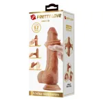 Dildo con Testículos y Piel Deslizante 23.3 cm