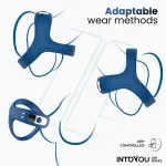 Rank Anillo Vibrador con App Azul