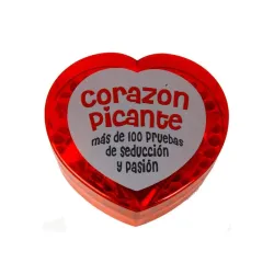 Juego Corazón Picante con 100 Pruebas