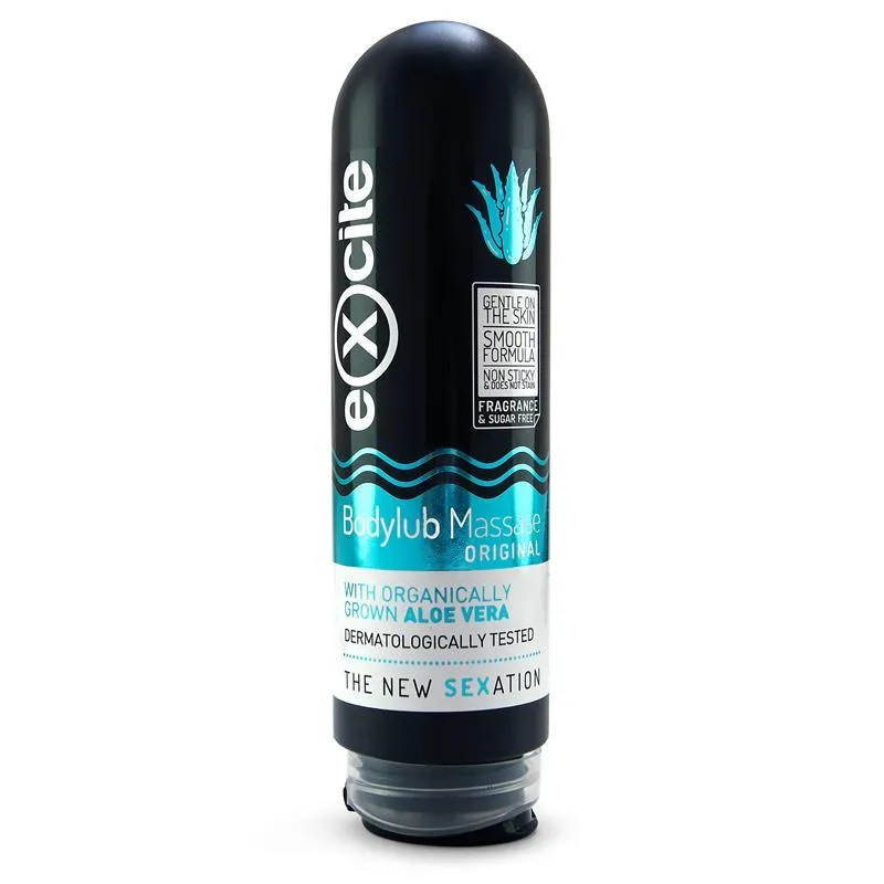 BodyLub Masage Gel Original de Aloe Vera 200 ml – Aceites/Cremas de Masaje