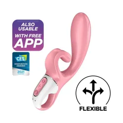 Vibrador Hug Me con APP Satisfyer Connect Rosa