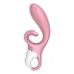 Vibrador Hug Me con APP Satisfyer Connect Rosa