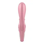 Vibrador Hug Me con APP Satisfyer Connect Rosa