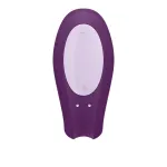 Vibrador para Parejas con APP Double Joy Violeta