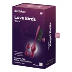 Love Birds Vary con APP Rojo Vino