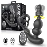 Klark Plug Anal Oscilante con Vibración y Mando a Distancia