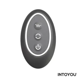Klark Plug Anal Oscilante con Vibración y Mando a Distancia