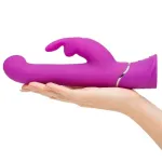 Vibrador Rotador Beaded Punto-G Purpura